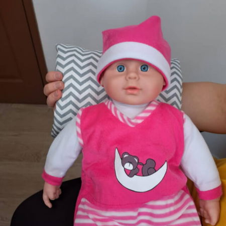 Perna de alaptare bebelusi pentru brat, perna relaxare, Empria, 24x20x10 cm, ZigZag [11]