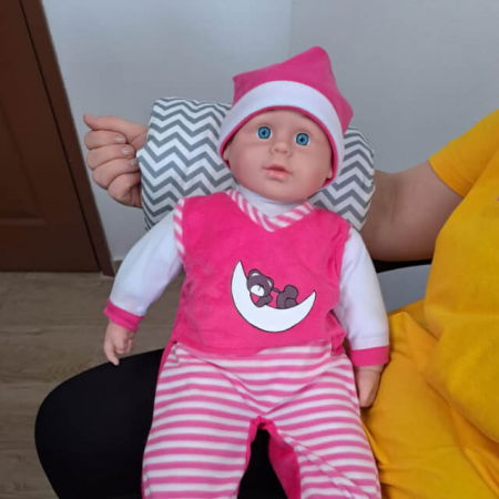 Perna de alaptare bebelusi pentru brat, perna relaxare, Empria, 24x20x10 cm, ZigZag [10]