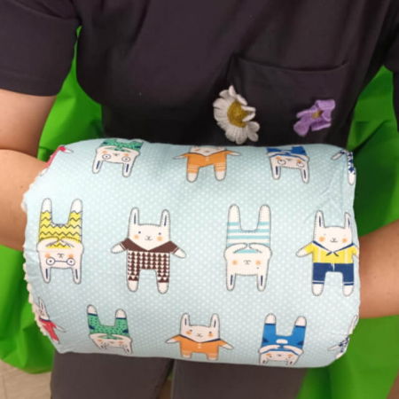 Perna de alaptare bebelusi pentru brat,perna relaxare, Empria, 24x20x10 cm, Pets [2]