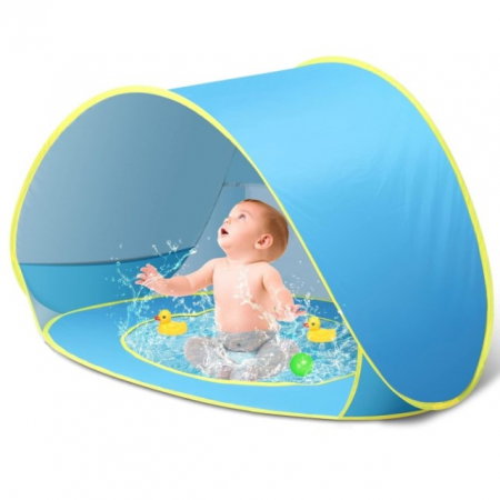 PRODUS RESIGILAT - Cort de plaja cu protectie UV pentru bebelusi, 117x79x70 cm [4]