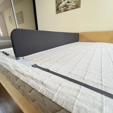 PRODUS RESIGILAT - Despartitor pentru pat, 189x26 cm, Gri inchis [14]