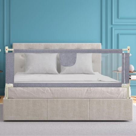 PRODUS RESIGILAT - Protectie pat copii, inaltime ajustabila 69-97 cm, 215.5 cm [4]