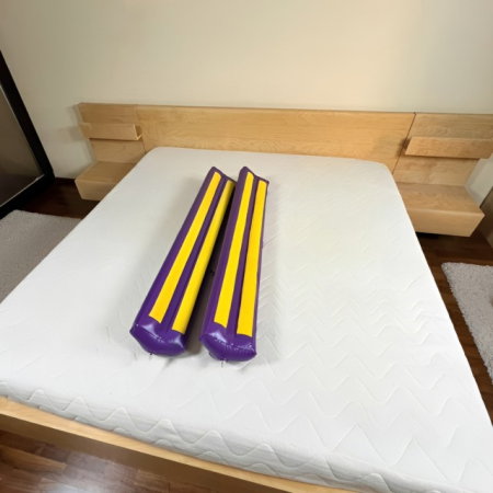 PRODUS RESIGILAT - Set bumpere gonflabile protectie pat copii, Empria, 2 bucati, portabile, 120x20x15 cm [8]