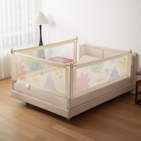 Bariere protectie pentru pat - Set bariere pat copii 200x160 Empria Basic 3 laturi