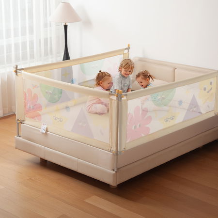 Bariere protectie pentru pat - Set Bariere pat copii economice reglabile 200X200 Empria