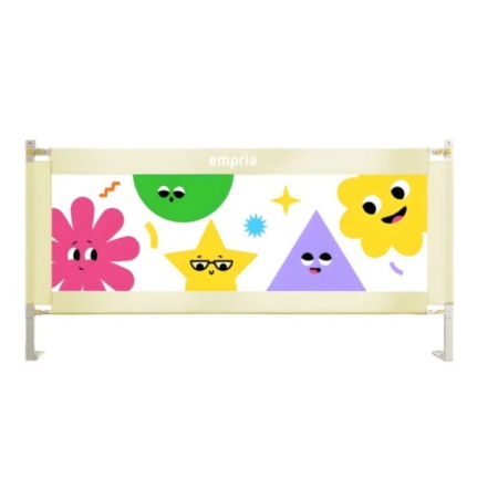 Bariera protectie pat pentru copii si bebelusi - Protectie de pat pentru copii cu inaltime ajustabila, 68-93 cm, 140 cm