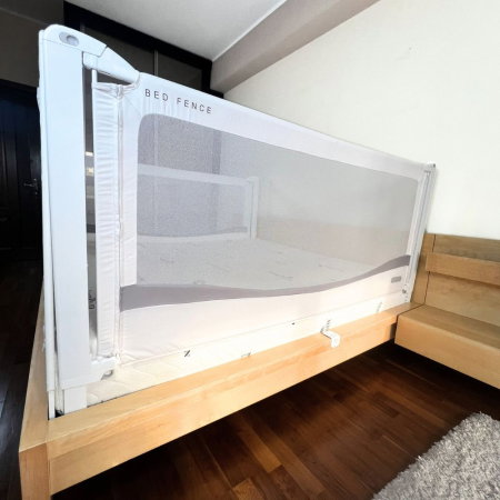 Protectie laterala pat XXL inaltime ajustabila 81-96 cm | Buy4Baby [15]