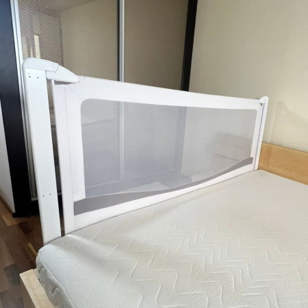 Protectie laterala pat XXL inaltime ajustabila 81-96 cm | Buy4Baby [6]