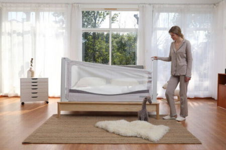 Protectie laterala pat XXL inaltime ajustabila 81-96 cm | Empria [2]