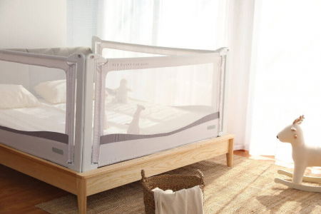 Protectie laterala pat XXL inaltime ajustabila 81-96 cm | Empria [8]
