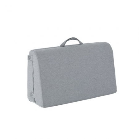 Protectie pat copil, pliabila si super portabila, H 30 cm, 120 cm, Gri [16]