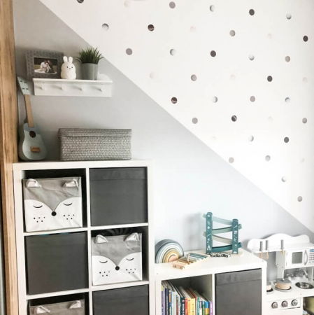 Puncte pentru perete in culori pamantii, Diverse modele [5]