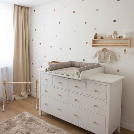 Puncte pentru perete in culori pamantii, Diverse modele [4]