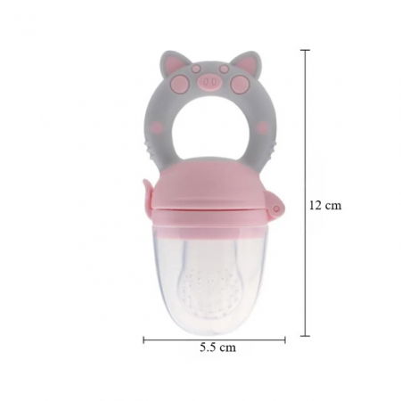 Recipient hranire bebelus, mini suzeta silicon diversificare alimente, 3 - 6 luni, Empria, Diverse culori [1]