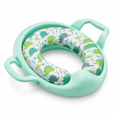 Reductor moale pentru toaleta BabyJem, Verde [3]