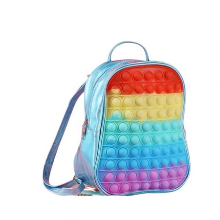 Rucsac ghiozdan prescolari, Empria, Pop It, Antistres, Rainbow [7]