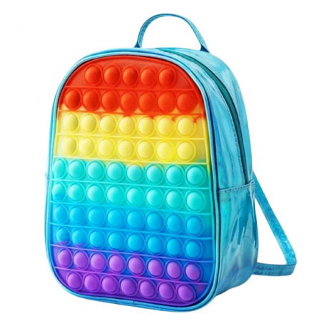 Rechizite scolare - Rucsac ghiozdan prescolari, Empria, Pop It, Antistres, Rainbow