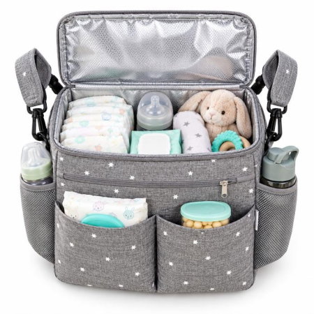 Rucsac multifunctional 5 in 1 geanta bebe, 37x18x31 cm, Diverse culori [2]