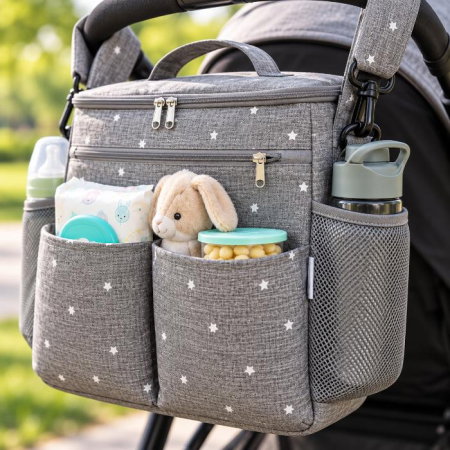 Rucsac multifunctional 5 in 1 geanta bebe, 37x18x31 cm, Diverse culori [3]