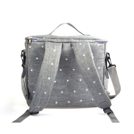 Puericultura mare - Rucsac multifunctional 5 in 1 geanta bebe, 37x18x31 cm, Diverse culori