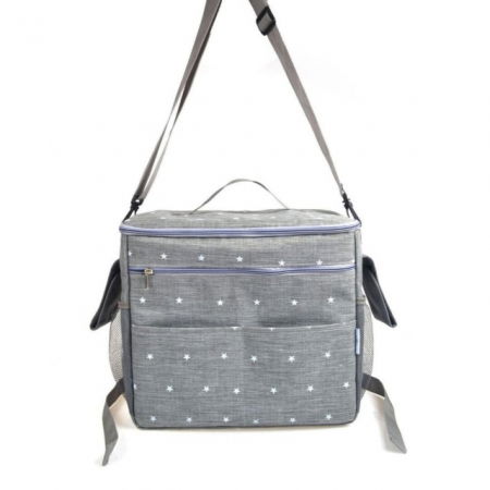 Puericultura mare - Rucsac multifunctional 5 in 1 geanta bebe, 37x18x31 cm, Diverse culori