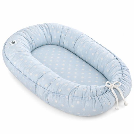 Perne si saltele bebelusi - Saltea reductor 5 in 1 BabyNest Cushion, Bleu