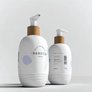 Sampon si gel de dus hipoalergenic 2 in 1 pentru bebelusi si copii Agnotis 400 ml [5]