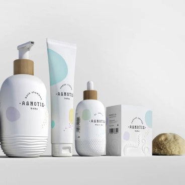 Sampon si gel de dus hipoalergenic 2 in 1 pentru bebelusi si copii Agnotis 400 ml [6]