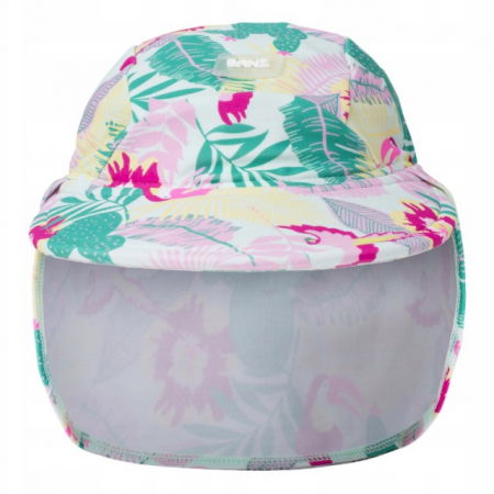 Palarii protectie UV - Sapca cu Protectie Ceafa, pentru bebelusi si copii, UPF50+, Tropicana, Diverse marimi