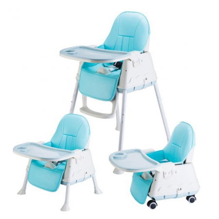 Scaune masa - Scaun de masa 6 in 1 pentru bebelusi si copii, Diverse culori