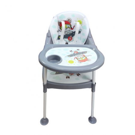 PRODUS RESIGILAT - Scaun masa copii si bebelusi, Empria, 3 in 1, multifunctional, transformabil in scaunel si masuta, Aviator [6]