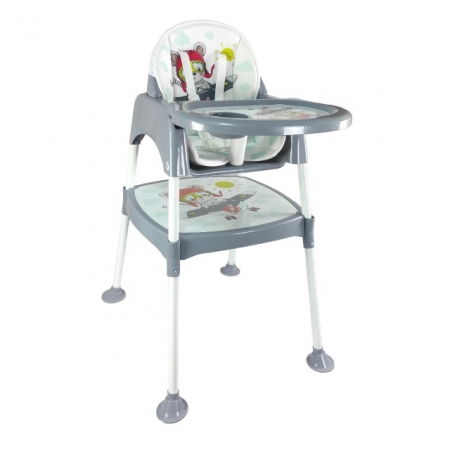 Scaun masa copii si bebelusi, Empria, 3 in 1, multifunctional, transformabil in scaunel si masuta, Diverse modele [12]