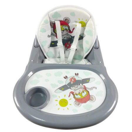 Scaun masa copii si bebelusi, Empria, 3 in 1, multifunctional, transformabil in scaunel si masuta, Diverse modele [2]