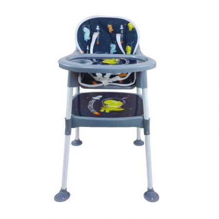 Scaun masa copii si bebelusi, Empria, 3 in 1, multifunctional, transformabil in scaunel si masuta, Astro Dino [14]