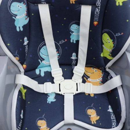 Scaun masa copii si bebelusi, Empria, 3 in 1, multifunctional, transformabil in scaunel si masuta, Astro Dino [11]