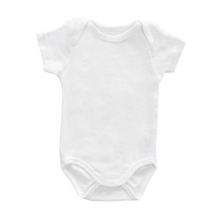 Accesorii bebelusi / nou-nascuti - Set 10 body-uri din bumbac albe cu maneca scurta Drool, 0-3 luni