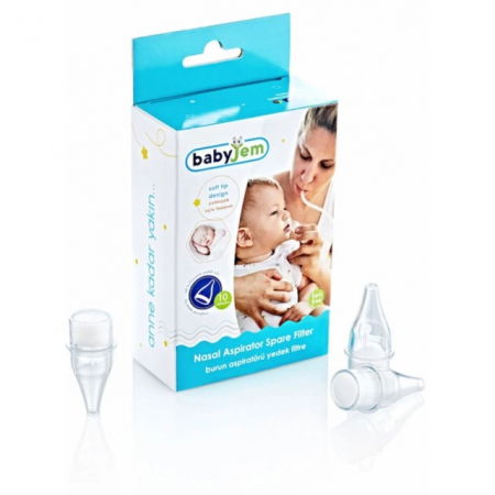 Igiena si ingrijire bebelusi - Set 10 rezerve pentru aspirator nazal BabyJem