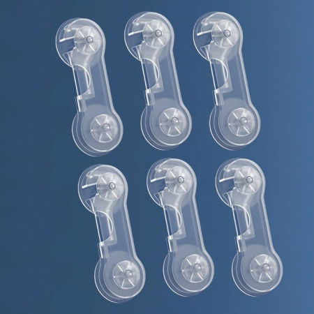 Protectii pentru usi de dulapuri si sertare_transparent, 9.7x3.7x2.5 cm_Buy4Baby [6]