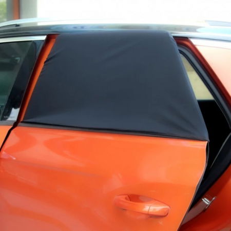 Protectii exterior - Set 2 bucati parasolar auto BabyJem Sun Shade Cover, Diverse marimi
