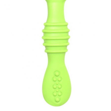 Set 2 pre-lingurite diversificare bebelusi, Faza 1 + Faza 2, silicon alimentar, Empria, Verde [8]