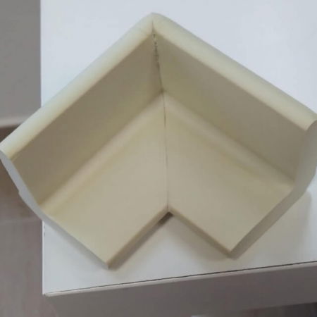 Set portocaliu 4 bucati mamut protectii colturi mobilier, 4x1.3x7 cm_Empria [6]