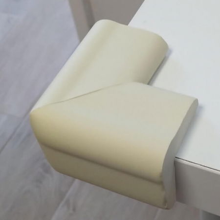 Set portocaliu 4 bucati mamut protectii colturi mobilier, 4x1.3x7 cm_Empria [8]