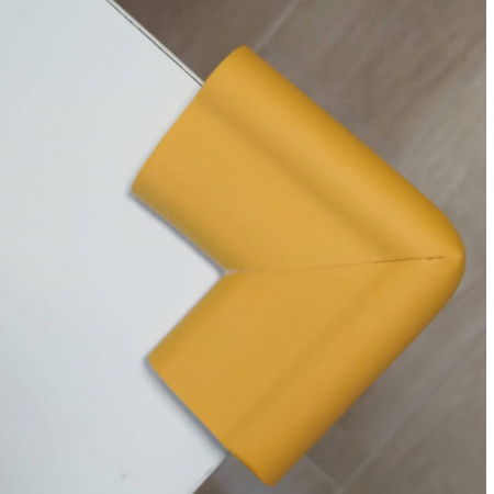 Set portocaliu 4 bucati mamut protectii colturi mobilier, 4x1.3x7 cm_Empria [2]