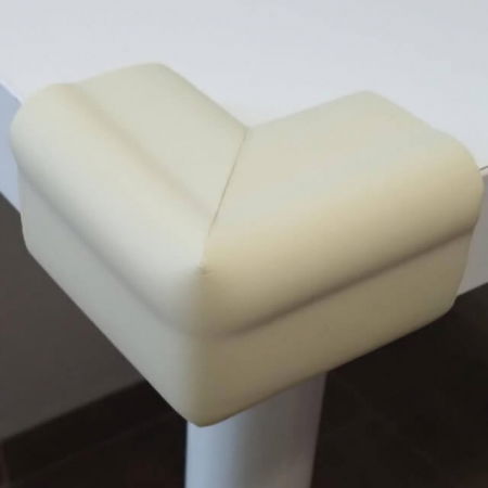 Set portocaliu 4 bucati mamut protectii colturi mobilier, 4x1.3x7 cm_Empria [3]