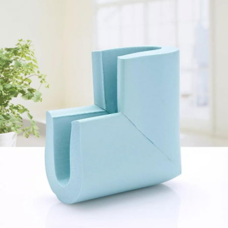 Set 4 coltare in forma U albastru, 3.5x0.7x6 cm_Empria [3]