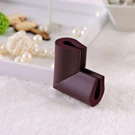 Set 4 coltare in forma U albastru, 3.5x0.7x6 cm_Empria [4]