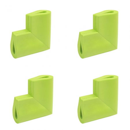 Set 4 coltare in forma U albastru, 3.5x0.7x6 cm_Empria [3]