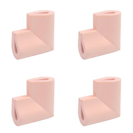 Set 4 coltare in forma U albastru, 3.5x0.7x6 cm_Empria [4]