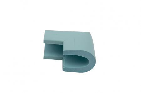 Produse Sub 50 Lei - Set 4 coltare in forma U albastru, 3.5x0.7x6 cm_Empria