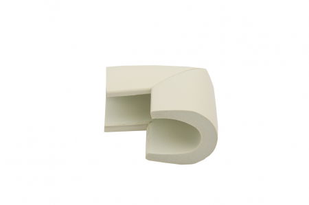 Produse resigilate pentru copii si bebelusi - Set 4 coltare in forma U albastru, 3.5x0.7x6 cm_Empria